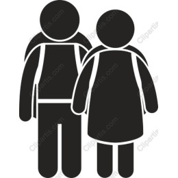 Couple with Backpacks