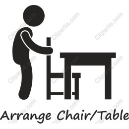 Arrange Chair/Table