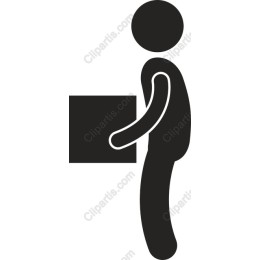 Figure Holding a Box