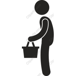 Person Holding Shopping Basket