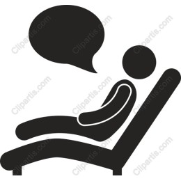 Reclining Figure with Speech Bubble