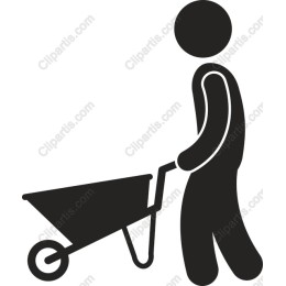Person with Wheelbarrow