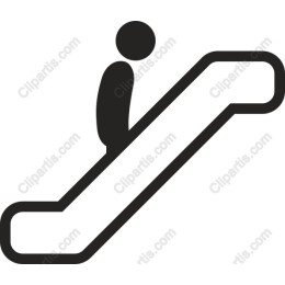 Minimalist Escalator User
