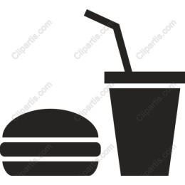 Delicious Burger and Drink