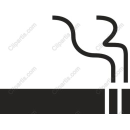 Modern Smoking Icon
