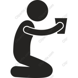 Kneeling Figure with Cup