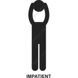 Impatient Figure