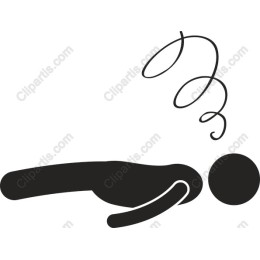 Minimalistic Lying Figure