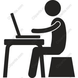 Stylish Working at Laptop