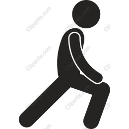 Dynamic Lunging Figure