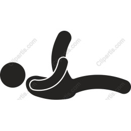 Minimalist Lying Person