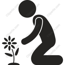 Kneeling Gardener
