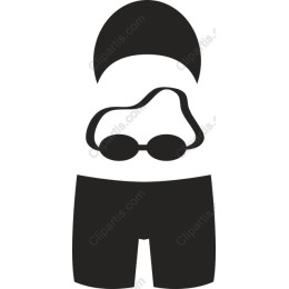 Minimalist Swimming Icon