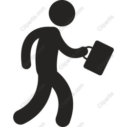 Professional Business Figure with Briefcase