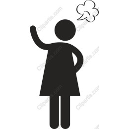 Minimalist Woman Waving