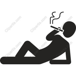 Relaxing Smoking Figure