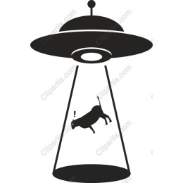 UFO Cow Abduction