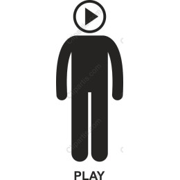 Stylized Play Icon