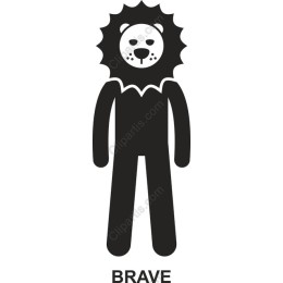 Brave Lion Character