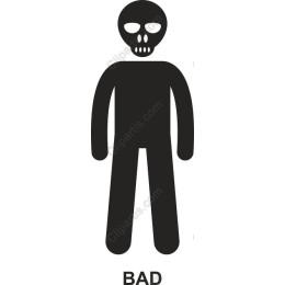 Skull Icon: Bad Character