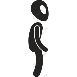 Abstract Minimalist Figure