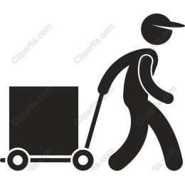 Courier: Delivery and Logistics Icon