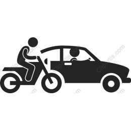 Motorcyclist and Car Dynamic