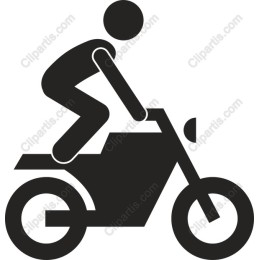 Dynamic Motorcycle Rider