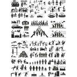 Dynamic Human Figures Bundle