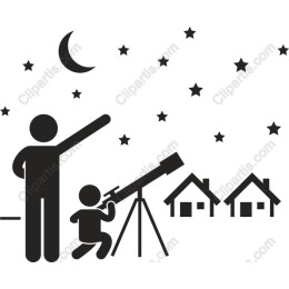 Stargazing Family