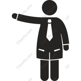 Businessman Gesturing