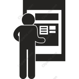 Minimalist User Interaction Icon