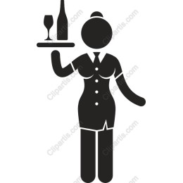 Stylish Waitress