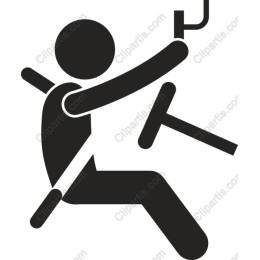 Climbing Safety Icon
