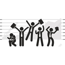 Business Team Triumph