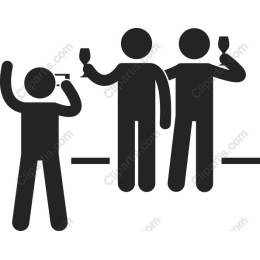 Friends Toasting