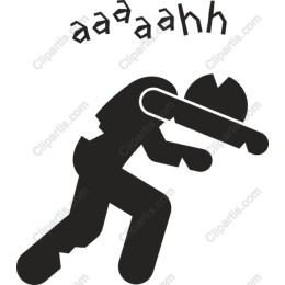 Surprised Figure - 'Aaahhh' Emotion
