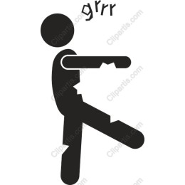 Playful Zombie Character