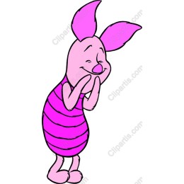 Charming Pink Piglet