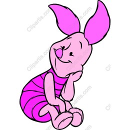 Delightful Pink Piglet