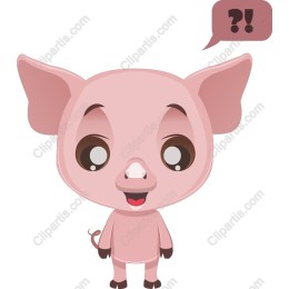 Cartoon Piglet