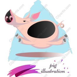 Playful Pig