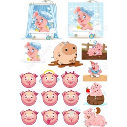 Adorable Pig Clipart Collection - Fun & Playful