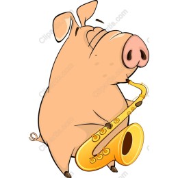 Saxophone Pig