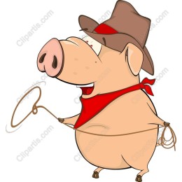 Cowboy Pig