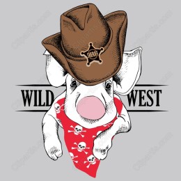 Wild West Sheriff Elephant