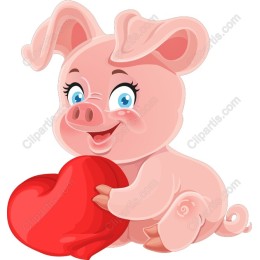 Heartfelt Piggy