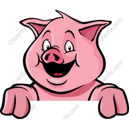 Cheerful Pig