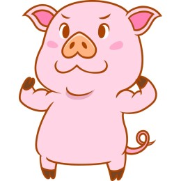 Playful Pig