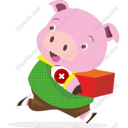 Joyful Piglet